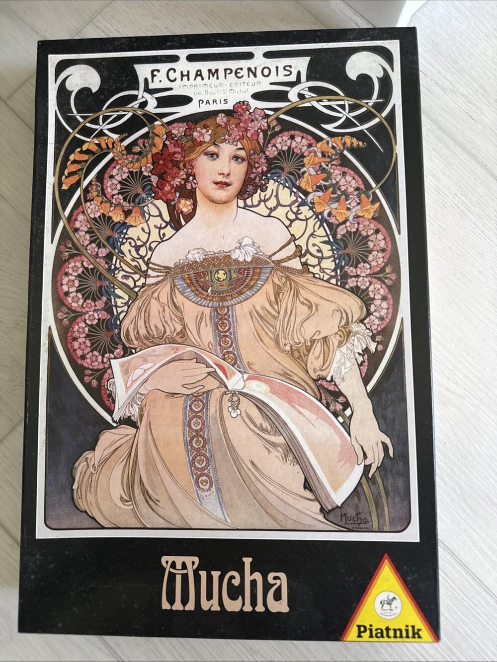 1000 F. Champenois Piece Jigsaw Puzzle - Mucha | Piatnik.
